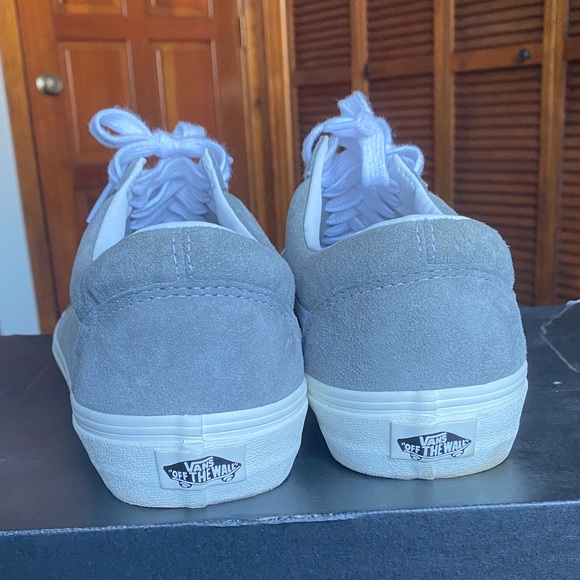 Vans Classic Gray Suede Sneakers - Picture 2 of 5